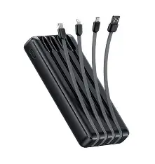 POWER BANK OA-P33 20000mAh 4-IN-1CABLE USB C, LIGHTNING, USB 2.0, MICRO USB, SOLAR POWERED, OARIMON