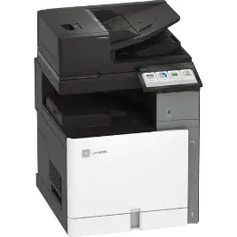 PRINTER CX833SE 55/55 4GB QUAD1.2GHZ 10.1" PPM AIO LEXMARK +550 SHEET TRAY + 2x550 SHEET+SHEET BOOKLET STAPLE 2/3 HOLEPUNCH FINISHER