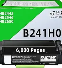 TONER BLACK B241H00 B/MB4422546 2650 6K PAGES LEXMARK