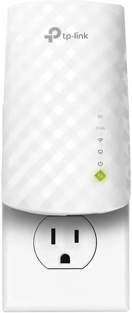 WIFI EXTENDER AC750 RE220, DUAL BAND 5GHz/2.4GHz, 1xETHERNET PORT, UP TO 1,200 SQ FT AND 30 DEVICES, TP-LINK