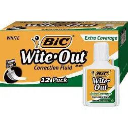 WITE OUT CORRECTION FLUID BIC