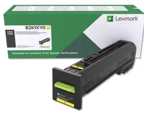 Lexmark Toner CX82X/CX860 YELLOW CRTG EXTRA RETURN