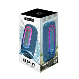[73049] SPEAKER SPIN BLUE BLUETOOTH/SD CARD/ 3.5MM/ USB 6 HOURSWATERPROOF UNNO TEKNO