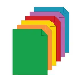 [3141] CARDSTOCK 8.5x11 65LB ASSORTEDCOLORS ASTROBRIGHT