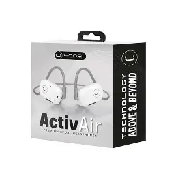 [52054] HEADPHONES ACTIVAIR PREMIUM SPORT - WHITE UNNO TEKNO