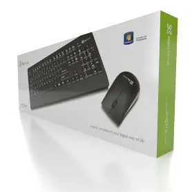 [5572] KEYBOARD & MOUSE KCK265E WIRELESS 2.5GHZ KLIP X