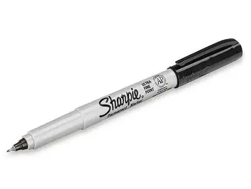 [4591] MARKER BLACK FINE PERMANENTSHARPIE